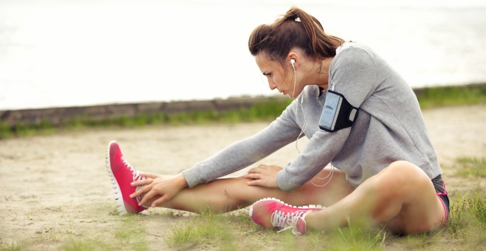 Cooling down after a workout