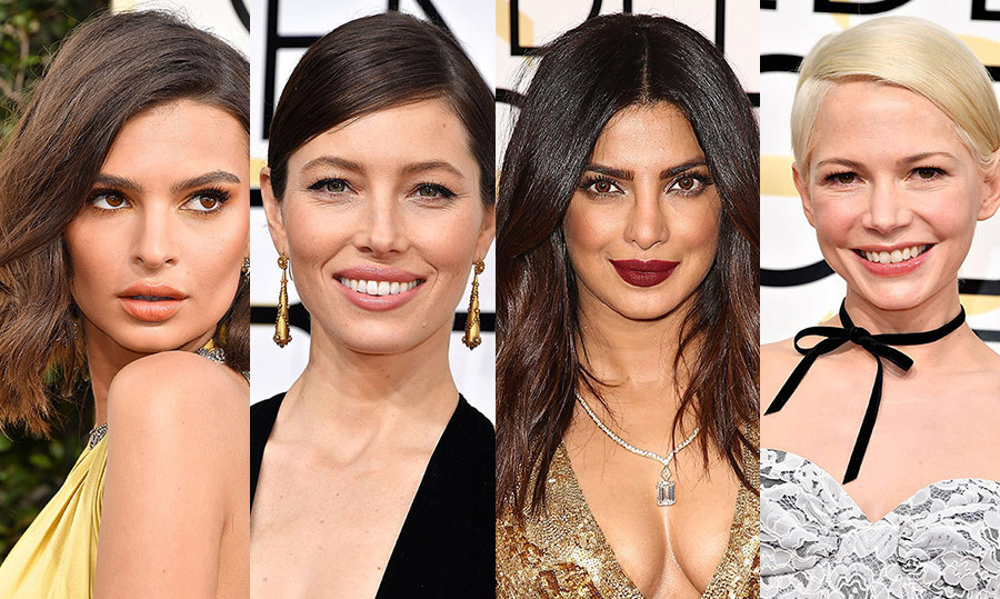 Beauty looks from the Golden Globes