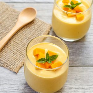 Quick Mango Souffle