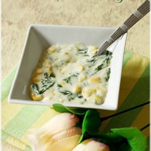 Corn & Spinach Au Gratin