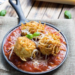 Garlic Spaghetti Balls