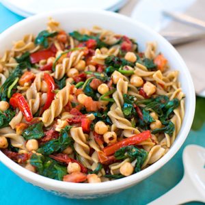 Pasta & Chick Pea (Channa) Salad