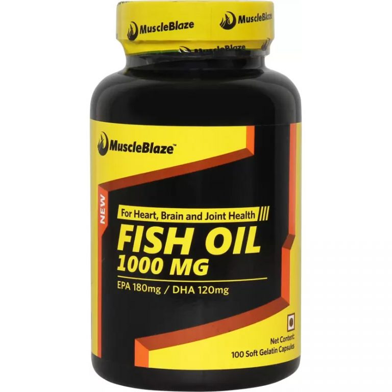 muscleblaze omega 3 fish oil uses