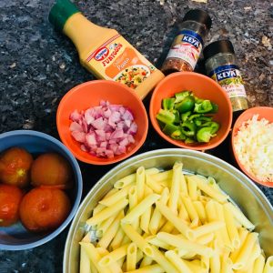 Orange Vegetable Pasta