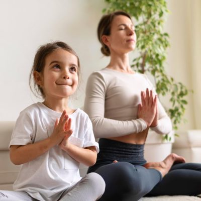 Daughter’s Day Special: Mom-Daughter Fun Yoga Session