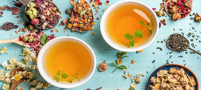 Herbal teas for seasonal cold relief